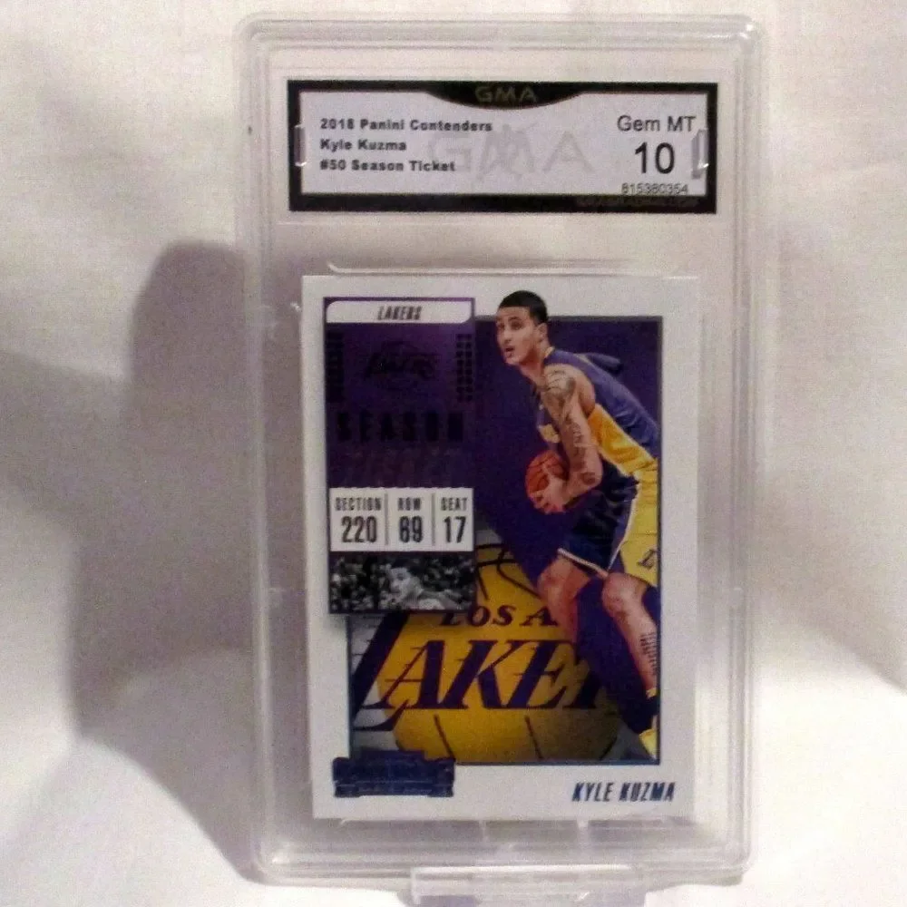 Kyle Kumza Game Ticket 2018 Panini Contenders
